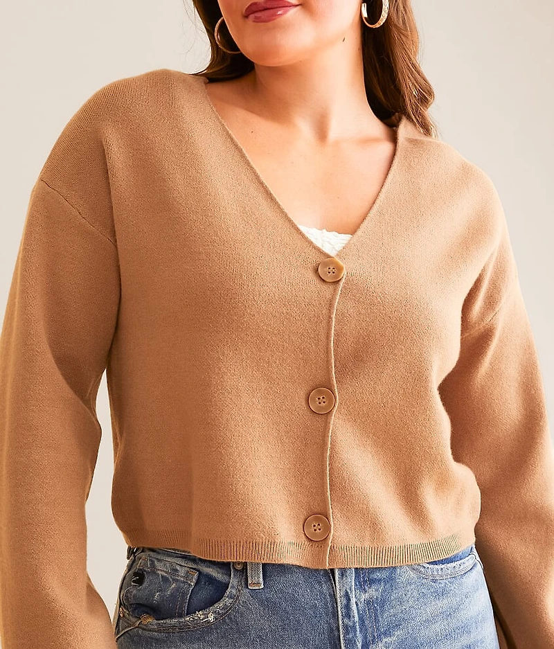 Estelle Cropped Cardigan Sweater