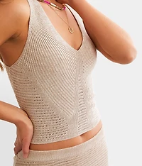 Santorini Sweater Tank Top