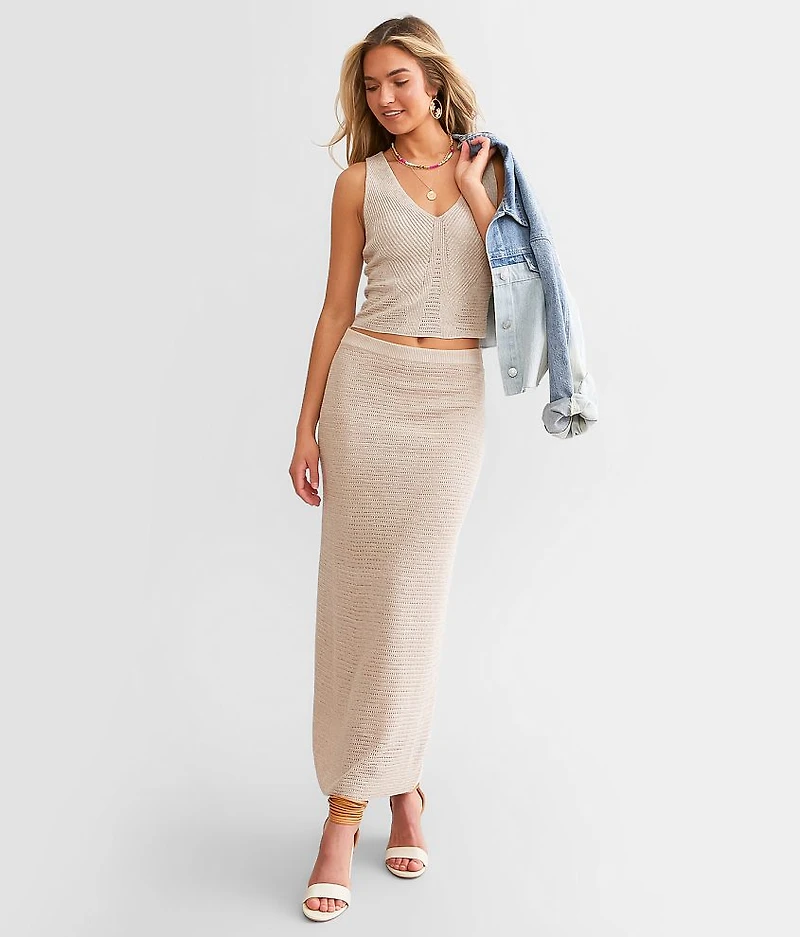 Santorini Sweater Tank Top
