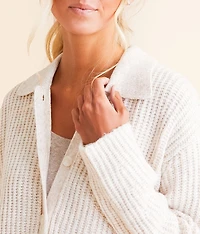Lennie Marled Cardigan Sweater