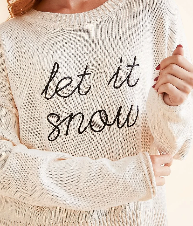 Sienna Let It Snow Sweater