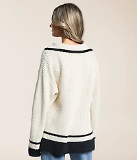 Hammond Oversized Polo Sweater