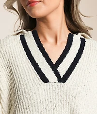 Hammond Oversized Polo Sweater