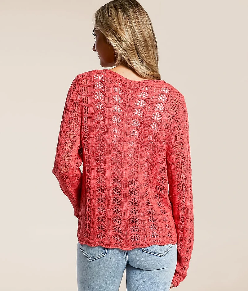 Azura Crochet Sweater