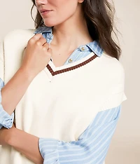 Fletcher Oversized Sweater Vest