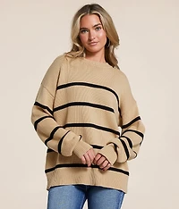 Boyfriend Striped Sweater