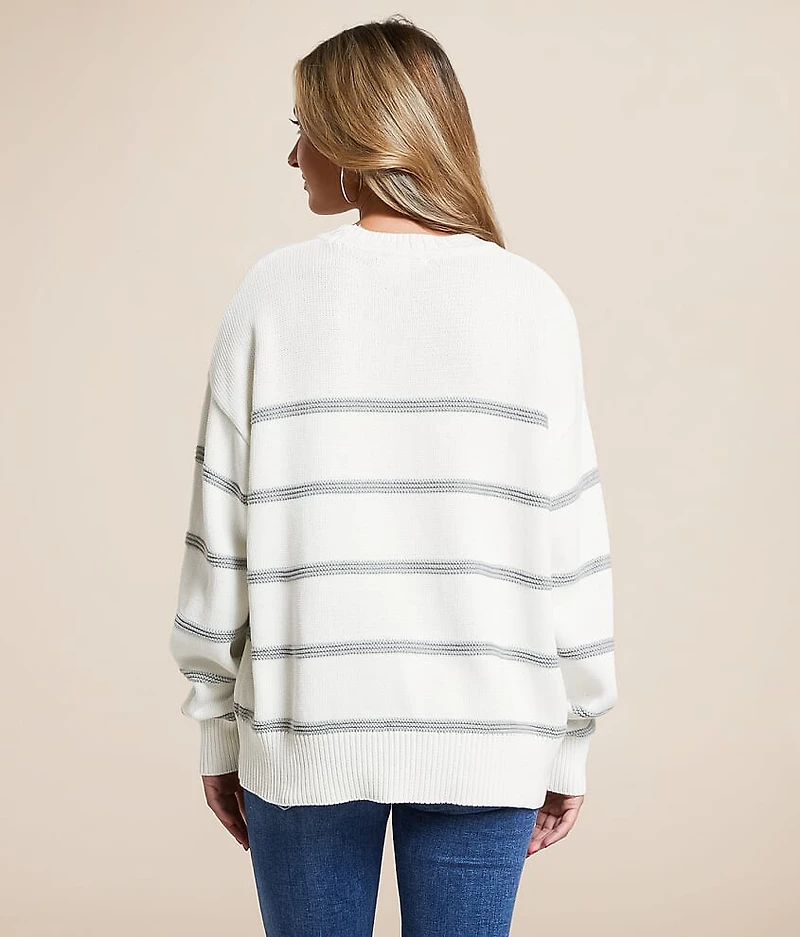 Boyfriend Striped Sweater