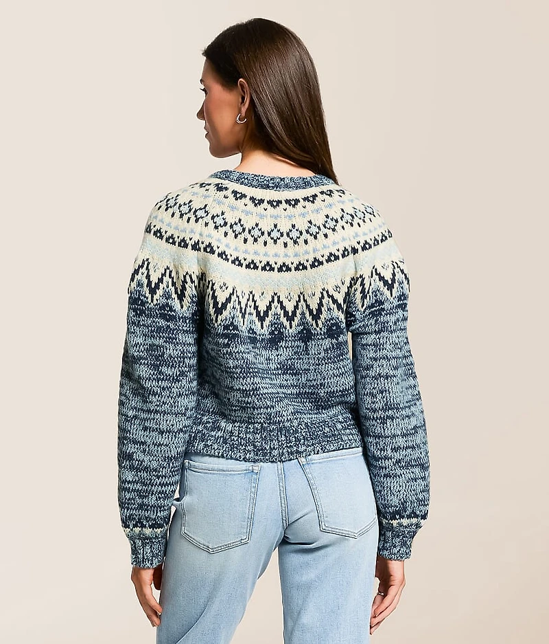 North Sea Fairisle Cardigan Sweater