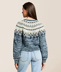 North Sea Fairisle Cardigan Sweater