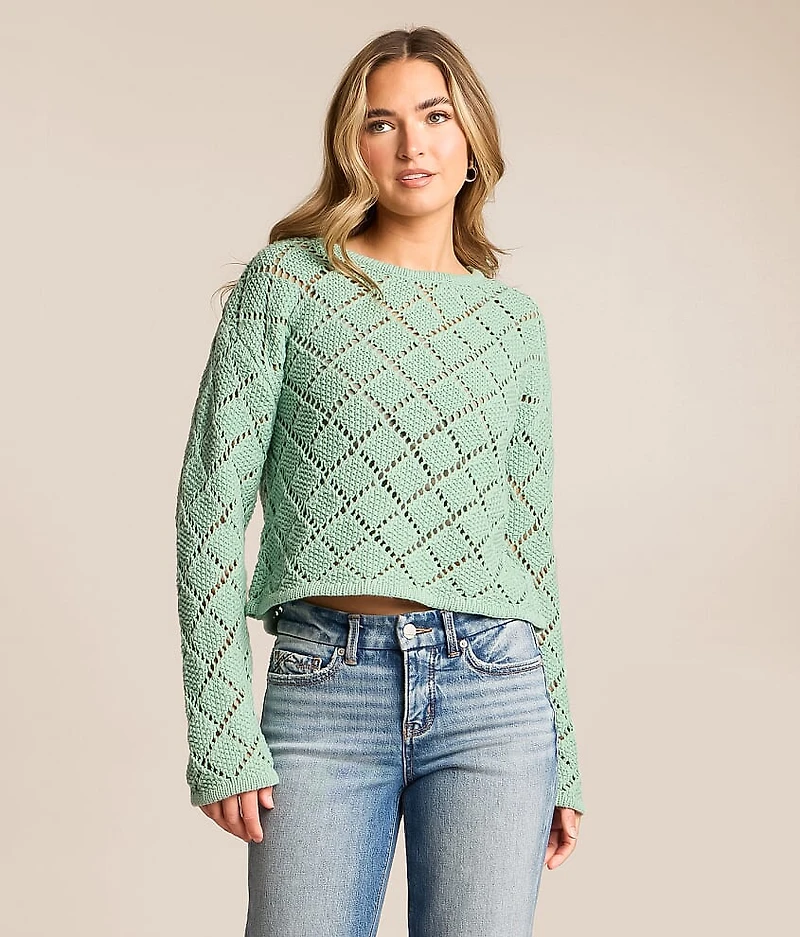 Hullen Crochet Sweater