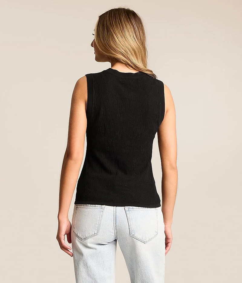Tibi Mesh Tank Top
