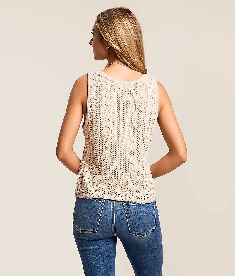 Glimmer Sweater Tank Top