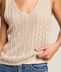 Glimmer Sweater Tank Top
