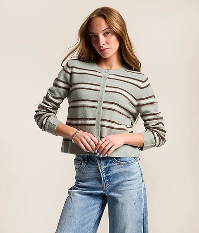 Medina Striped Cardigan Sweater