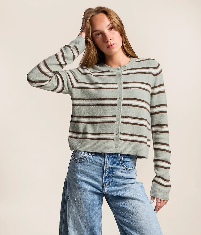 Medina Striped Cardigan Sweater