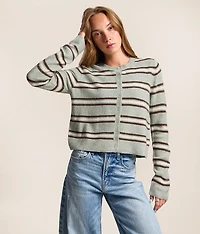 Medina Striped Cardigan Sweater