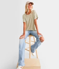 Brushed Rib Knit Top