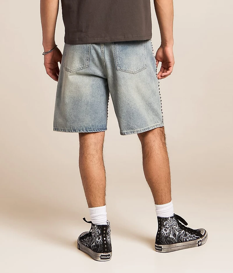 Studded Baggy Short