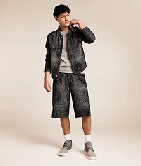 Paisley Baggy Stretch Short