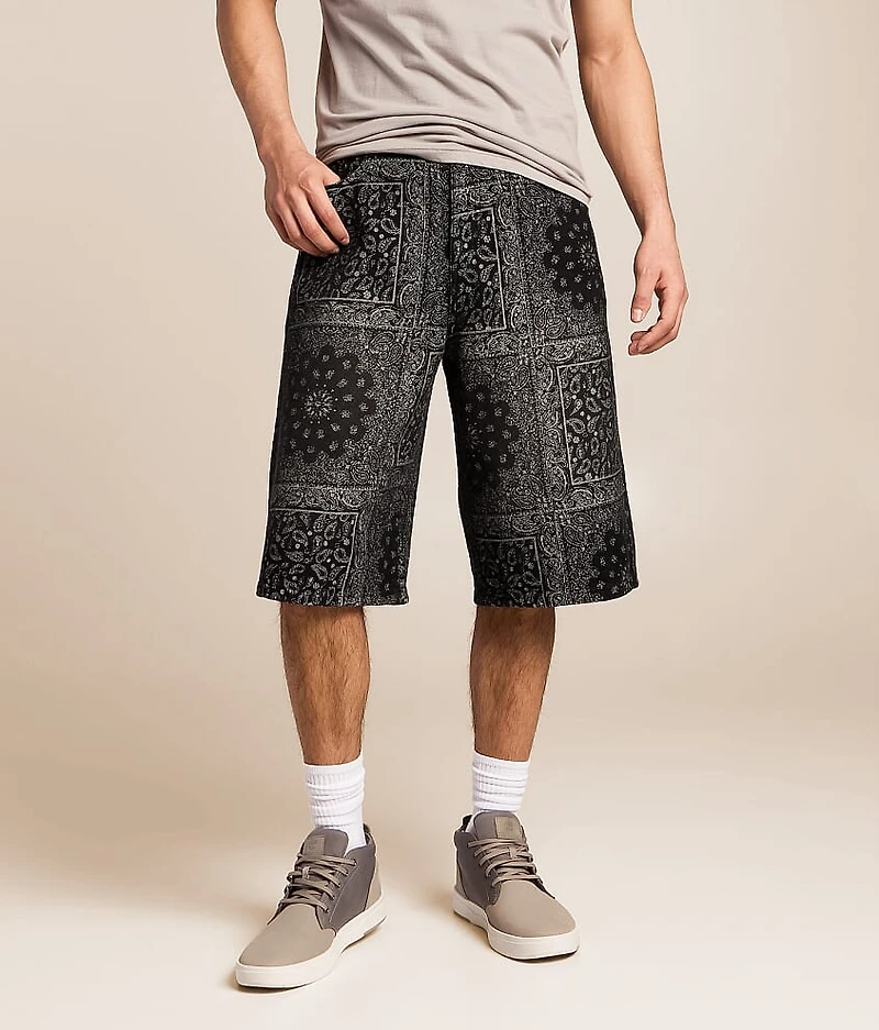 Paisley Baggy Stretch Short