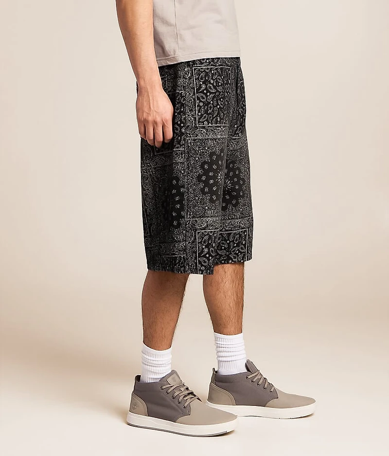 Paisley Baggy Stretch Short