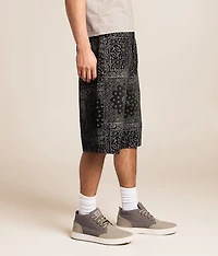 Paisley Baggy Stretch Short