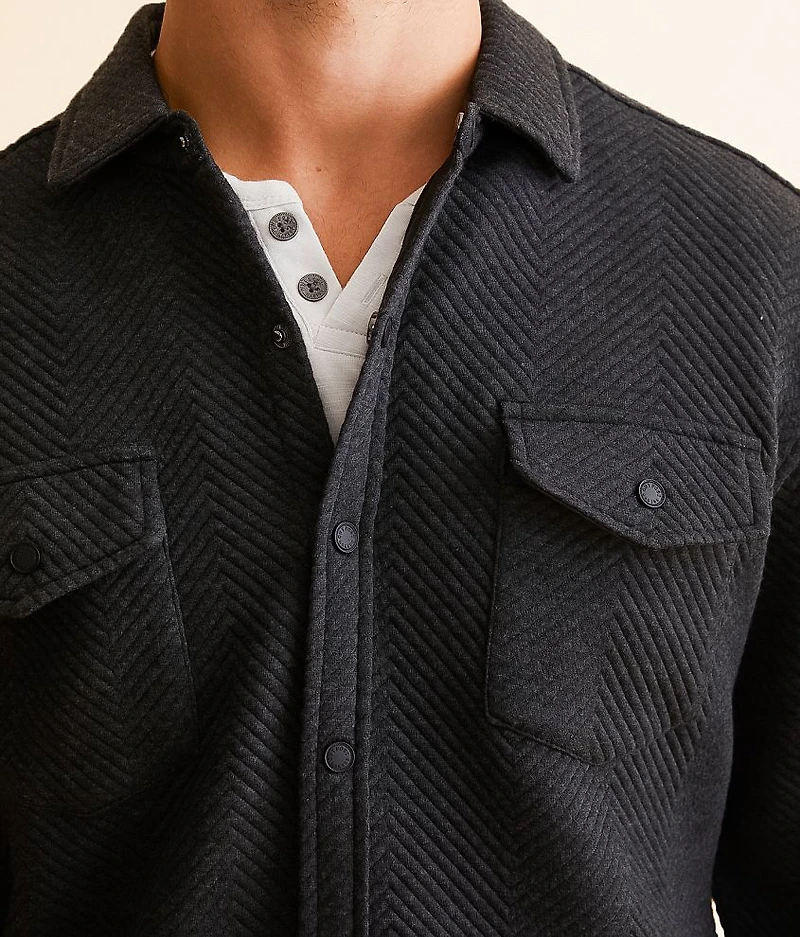 Athletic Flannel Textured Shirt