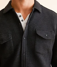 Athletic Flannel Textured Shirt