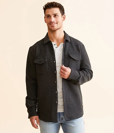 Athletic Flannel Textured Shirt