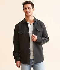 Athletic Flannel Textured Shirt