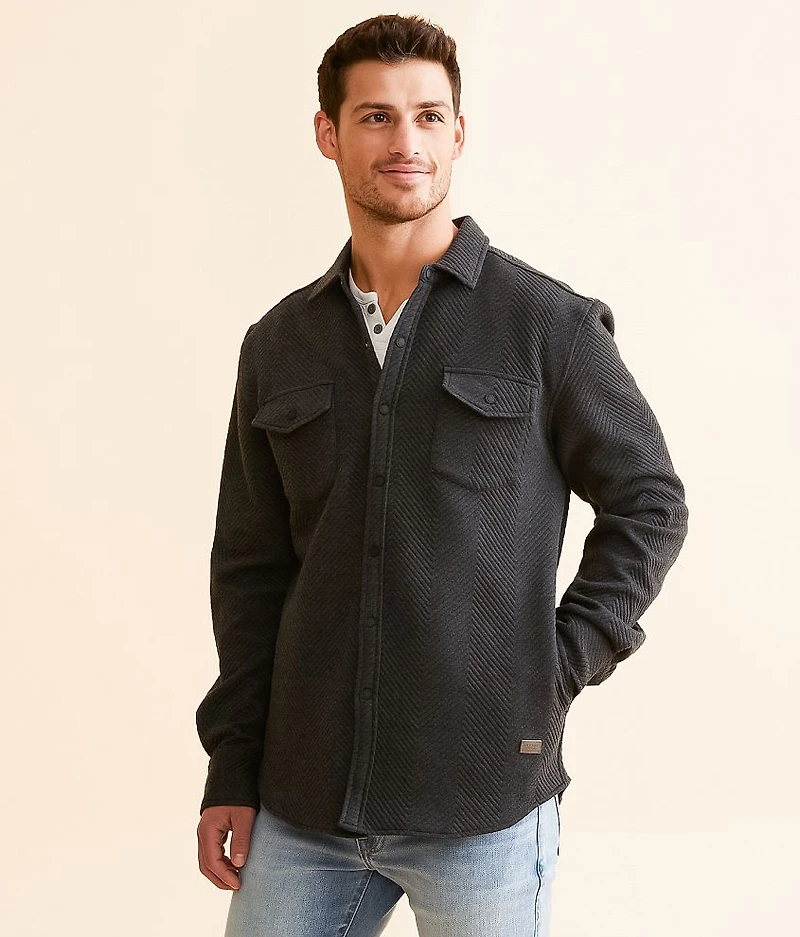 Athletic Flannel Textured Shirt