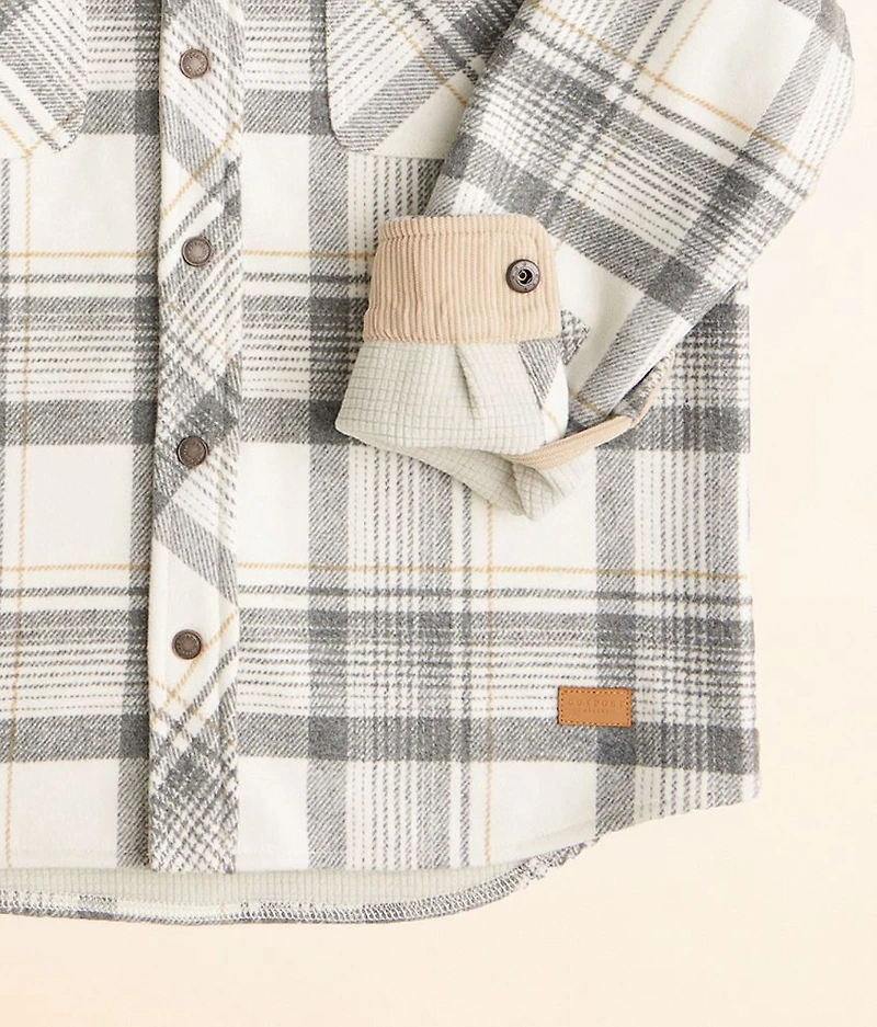 Boys - Plaid Shacket