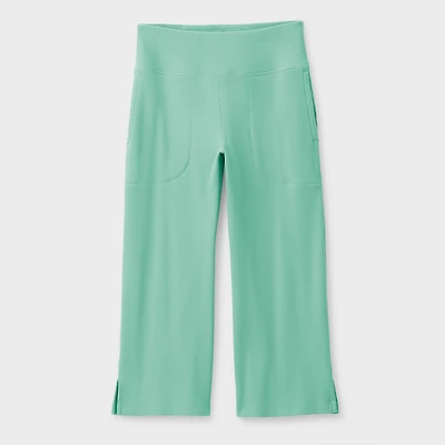 Women's Dang Soft Rib Relaxed Leg Capris
