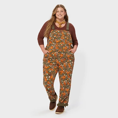 Women's Plus Heirloom Gardening Lined Bib Overalls