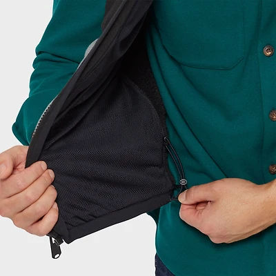 Men's Bear Hide Fleece Vest