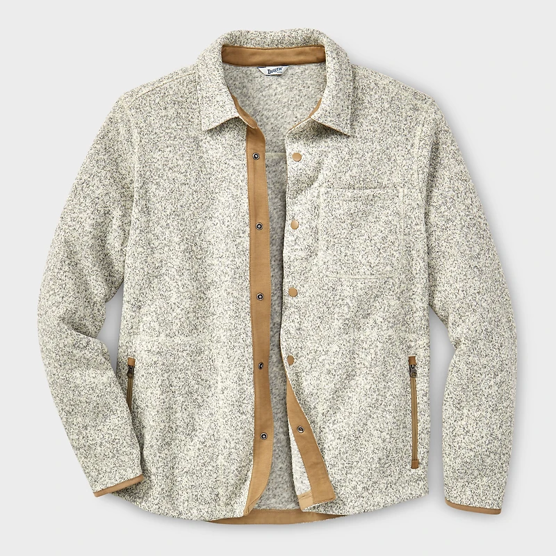 Men's Sweater Fleece Shirt Jac