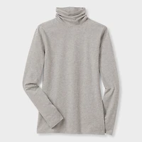 Women's No-Yank Long Sleeve Turtleneck T-Shirt