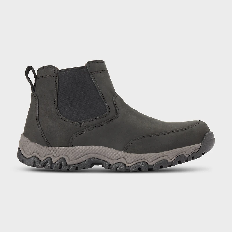 Men's Wild Boar Leather Pull-On Boots