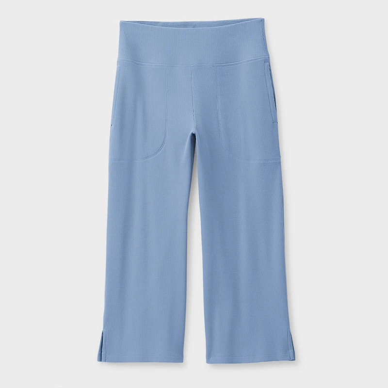 Women's Dang Soft Rib Relaxed Leg Capris