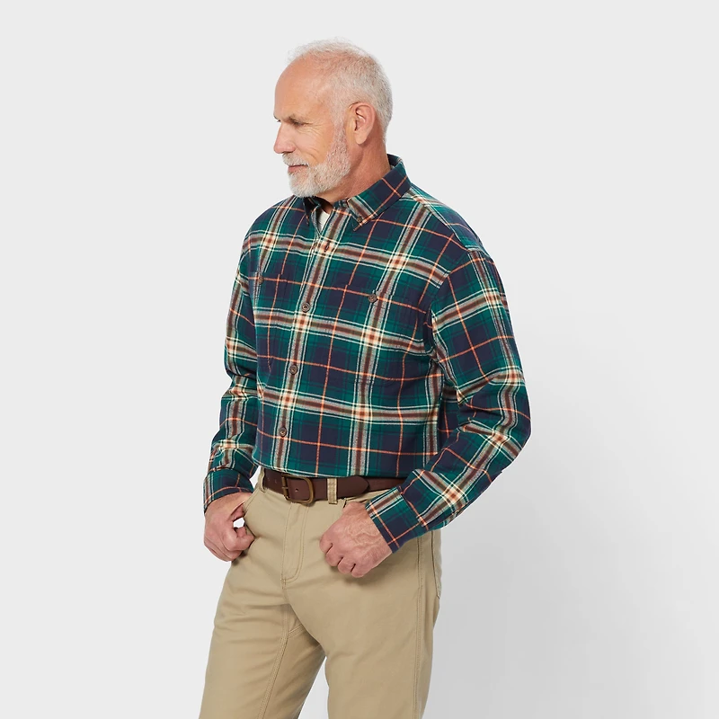 Men's Magnet Free Swingin' Flannel Relaxed Fit Shirt