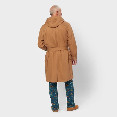 Men's Fire Hose Fleece-Lined Robe