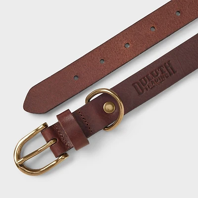 Buffalo Hide Dog Collar