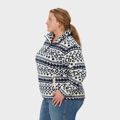 Women's Plus Pile Hi Fleece 1/4 Zip Mockneck
