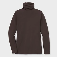 Women's Plus No-Yank Long Sleeve Turtleneck T-Shirt