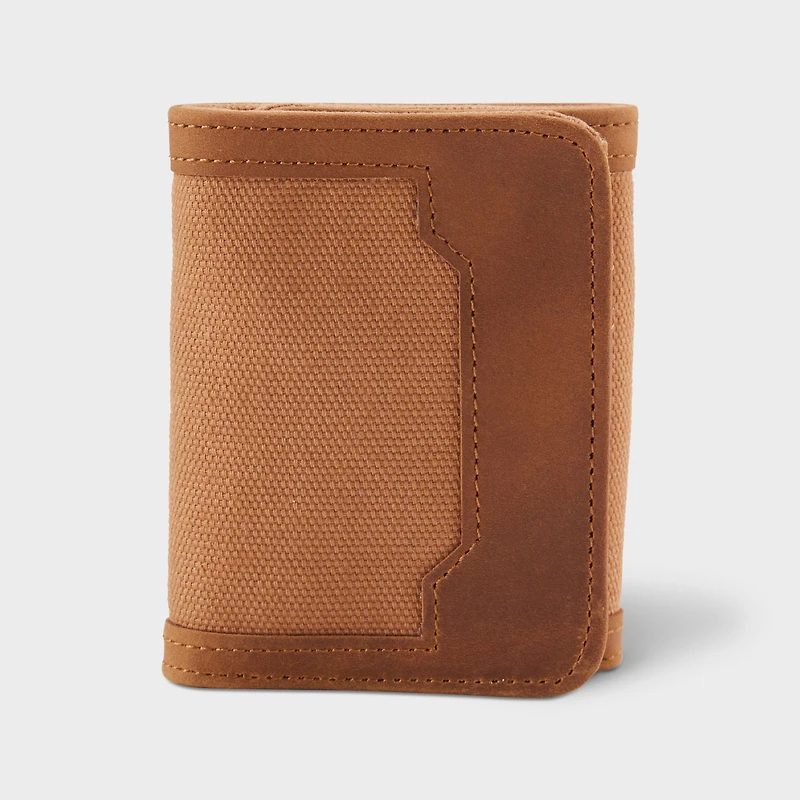 Men's Rigid Fire Hose Tri-Fold Wallet