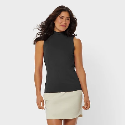 Women's AKHG Renew Bamboo Mockneck Tank