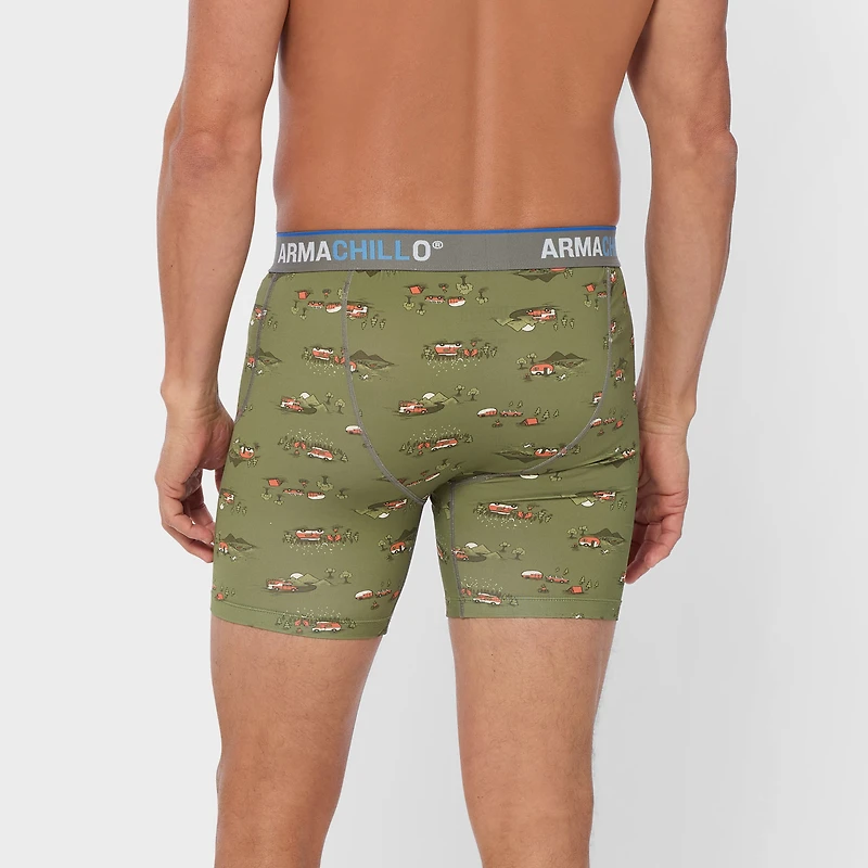 Men's Armachillo Care Package Pattern Boxer Briefs
