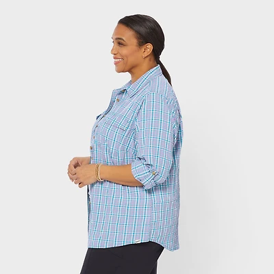 Women's Plus Armachillo Convertible Sleeve Shirt
