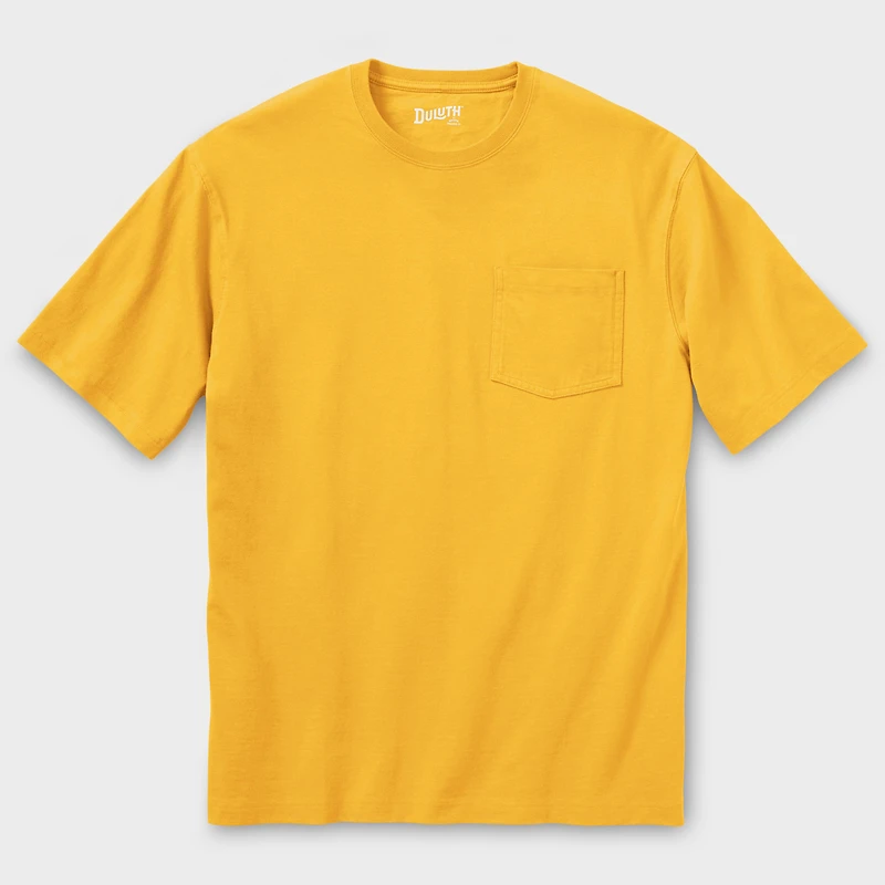 Men's Longtail T Relaxed Fit Short Sleeve Pocket Crew