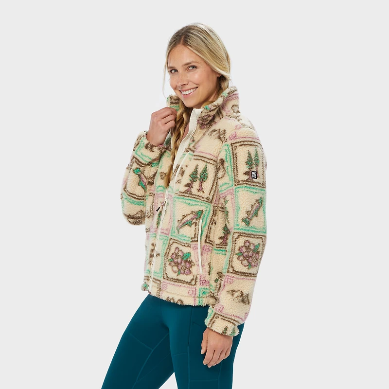 Women's AKHG Kindler Pile Fleece Full Zip Jacket